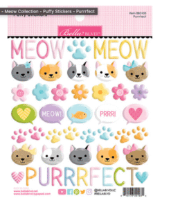 Puffy Stickers - Meow - Bella BLVD